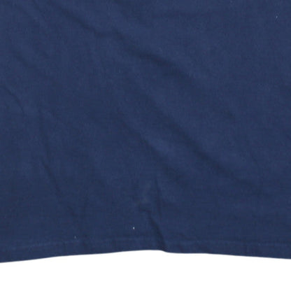 Majestic NBA Utah Jazz Big Al Jefferson Blue Men's XL Graphic T-Shirt