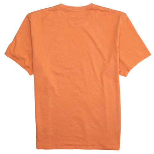 Nike Men's Orange XL Short Sleeve Crew Neck Cotton Blend T-Shirt