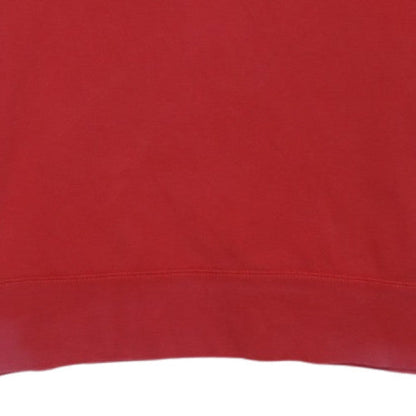 Nike Men's Red Air Logo Pullover Sweatshirt Size L