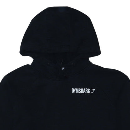 Gymshark Mens Black Pullover Hoodie Size M Regular Fit Sweatshirt