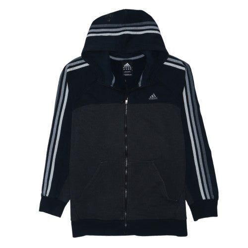 Adidas Mens Black Full Zip Hoodie L Performance Essentials