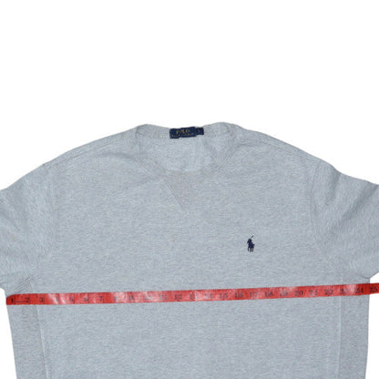 Polo Ralph Lauren Men's Grey Crew Neck Sweatshirt Size L Classic Fit