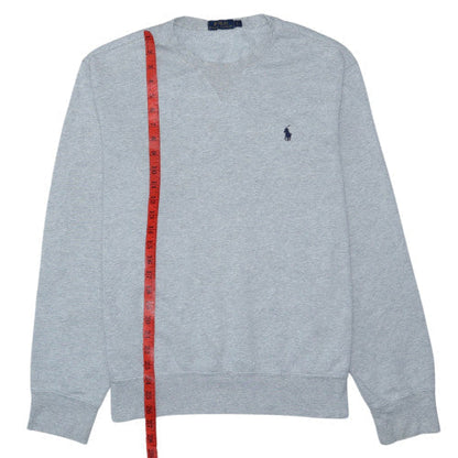 Polo Ralph Lauren Men's Grey Crew Neck Sweatshirt Size L Classic Fit