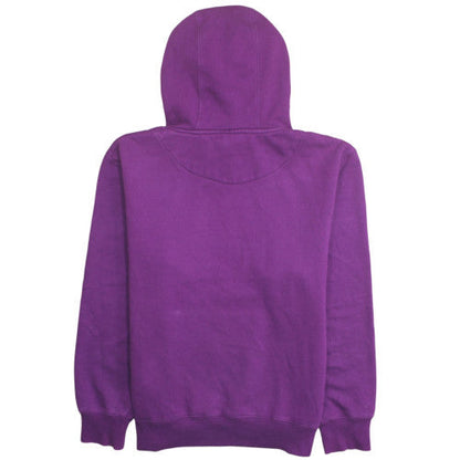 Canterbury Womens Purple Pullover Hoodie M Hooded Logo Sweatshirt