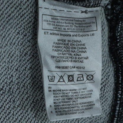 Adidas Originals Women Grey Crew Neck Sweatshirt Size L