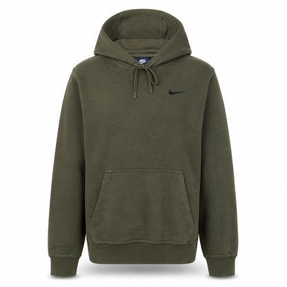 Nike Men's Green Pullover Hoodie Size S Regular Fit Fleece