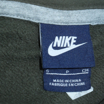 Nike Men's Green Pullover Hoodie Size S Regular Fit Fleece