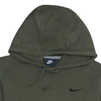 Nike Men's Green Pullover Hoodie Size S Regular Fit Fleece