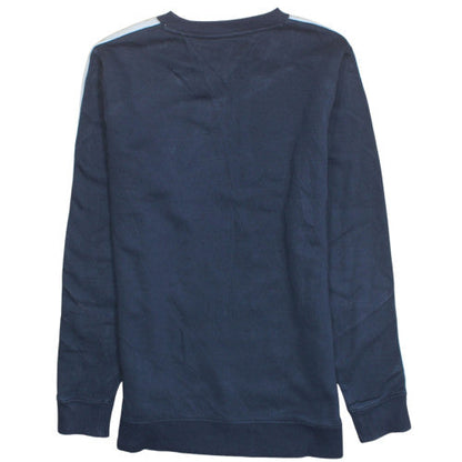 Tommy Jeans Men's Blue Logo Sweatshirt L Crew Neck Pullover