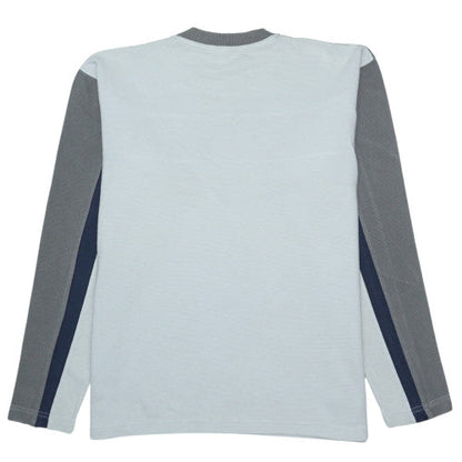 Quiksilver Men's Grey Colour Block Crew Neck Sweatshirt M