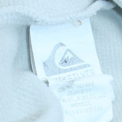 Quiksilver Men's Grey Colour Block Crew Neck Sweatshirt M