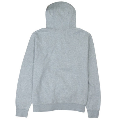 Nike Men's Grey Pullover Hoodie L Regular Fit Just Do It Fleece