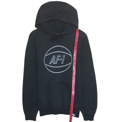 Nike Women's Black AF1 Pullover Hoodie XS Cotton Blend
