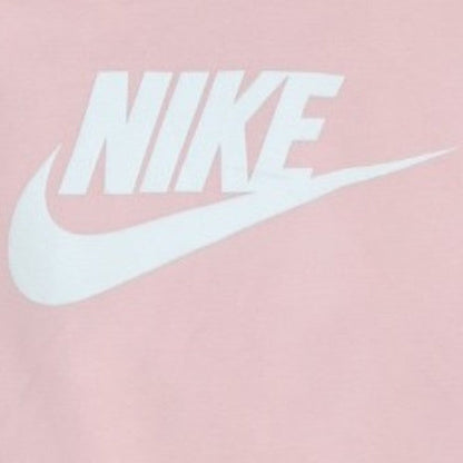 Nike Girls Pink Pullover Hoodie 146cm Hooded Fleece Sweatshirt