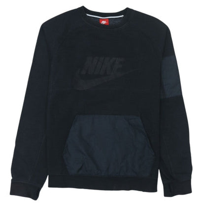Nike Women's Black Crew Neck Pullover Sweatshirt Size M