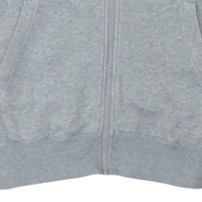 Nike Men's Grey Full Zip Hoodie Size S Regular Fit Fleece