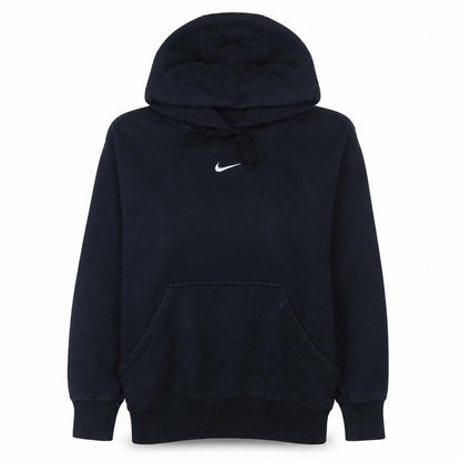 Nike Women's Black Pullover Hoodie Size S Cotton Blend Logo