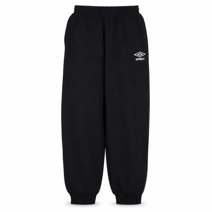 Umbro Mens Black Sweatpants L Regular Fit Fleece Casual Trousers