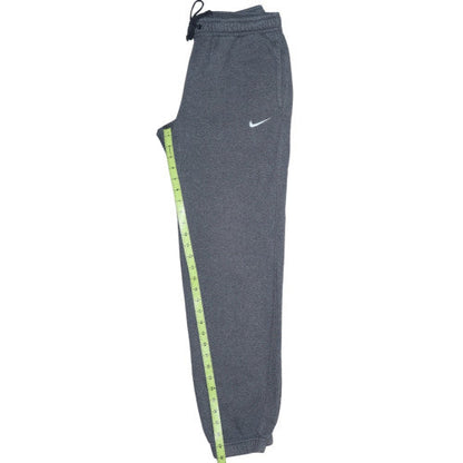 Nike Men Grey Regular Sweatpants S Elastic Waist Casual Trousers