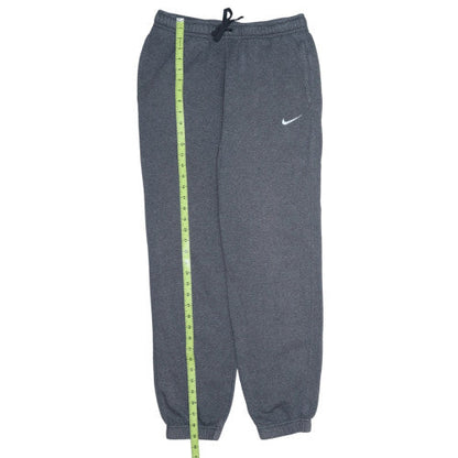 Nike Men Grey Regular Sweatpants S Elastic Waist Casual Trousers