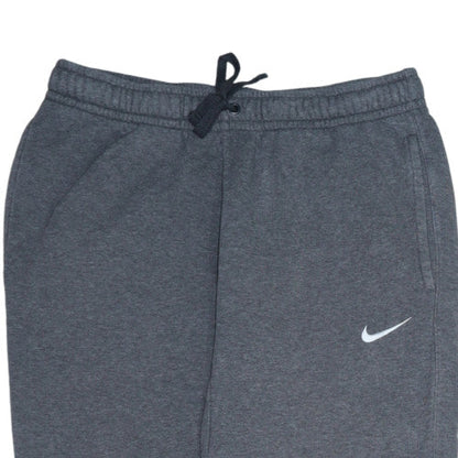 Nike Men Grey Regular Sweatpants S Elastic Waist Casual Trousers
