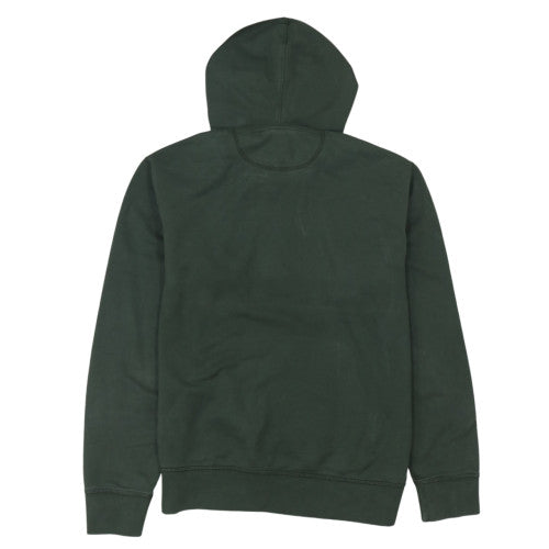 Timberland Men's Green Pullover Hoodie L Logo Graphic Outdoor