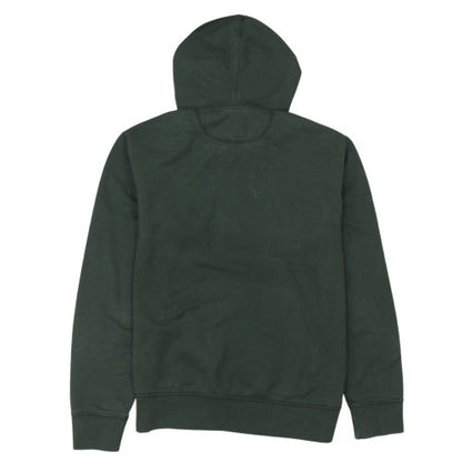 Timberland Men's Green Pullover Hoodie L Logo Graphic Outdoor