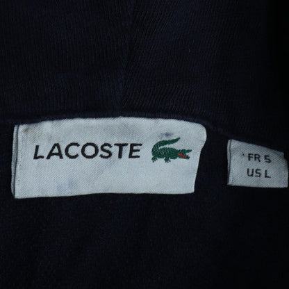 Lacoste Men's Blue Full Zip Hoodie L Regular Fit