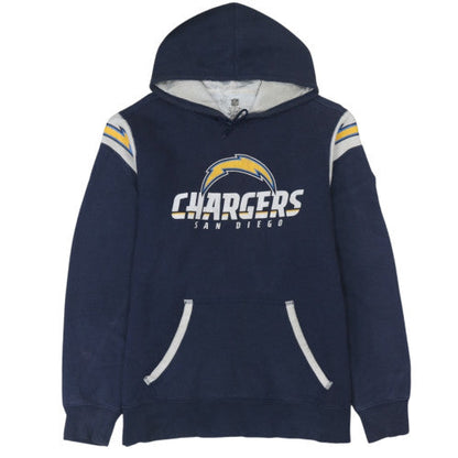NFL San Diego Chargers Men’s Blue Pullover Hoodie Size L