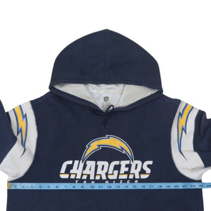 NFL San Diego Chargers Men’s Blue Pullover Hoodie Size L