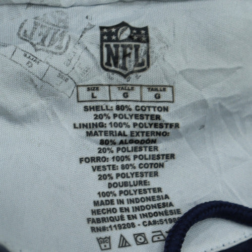 NFL San Diego Chargers Men’s Blue Pullover Hoodie Size L