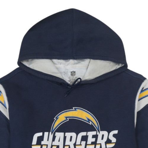 NFL San Diego Chargers Men’s Blue Pullover Hoodie Size L
