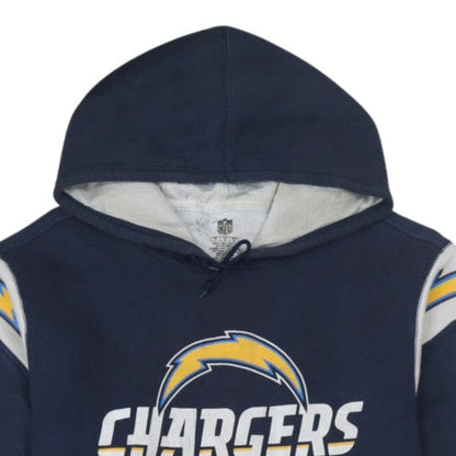 NFL San Diego Chargers Men’s Blue Pullover Hoodie Size L