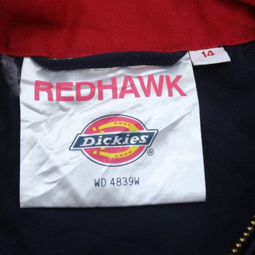 Dickies Redhawk Women's Navy Coverall Size 14 Workwear Jumpsuit