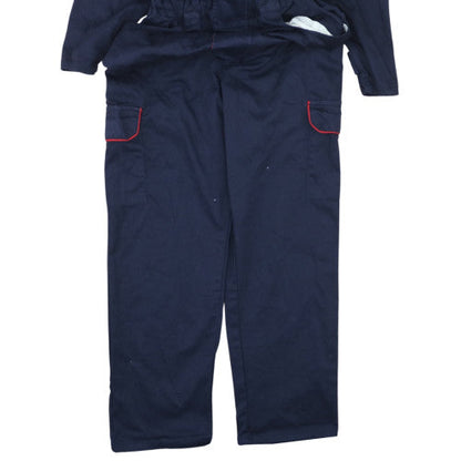 Dickies Redhawk Women's Navy Coverall Size 14 Workwear Jumpsuit