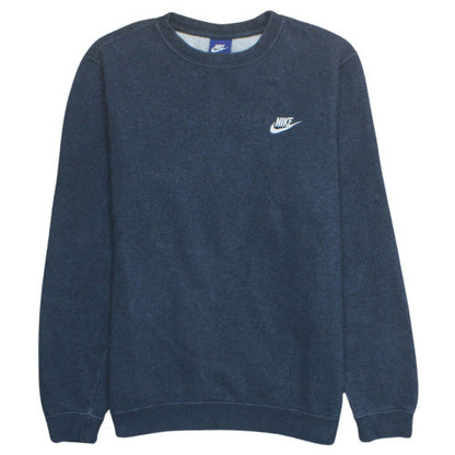 Nike Men's Blue Crew Neck Pullover Sweatshirt M