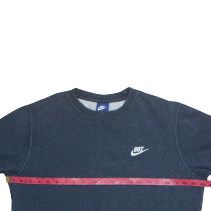 Nike Men's Blue Crew Neck Pullover Sweatshirt M
