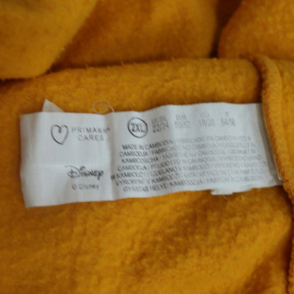 Disney Women's Yellow Mickey & Co Sweatshirt Size 2XL Cotton Blend