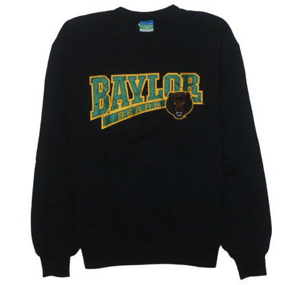 Champion Women's Black Baylor Bears Fleece Sweatshirt L Eco Fleece