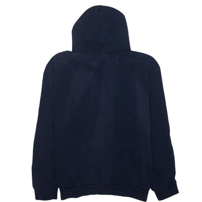 Puma Mens Blue Pullover Hoodie Size L Graphic Logo Sportswear