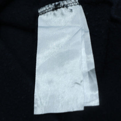 Puma Mens Grey Black Logo Hoodie Size L Pullover Fleece Sweatshirt