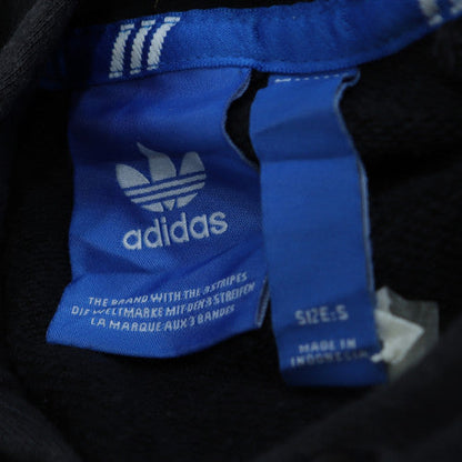 Adidas Men's Black Short Sleeve Pullover Hoodie Size S