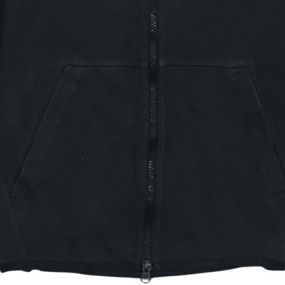 Nike Men's Black XS Full Zip Hoodie with Logo