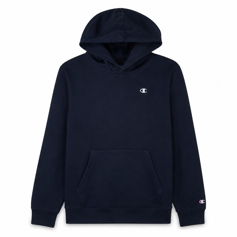 Champion Boys Navy Pullover Hoodie XL 13-14 Years Cotton Blend Logo