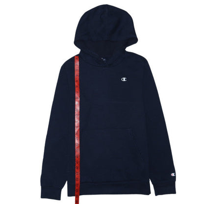 Champion Boys Navy Pullover Hoodie XL 13-14 Years Cotton Blend Logo