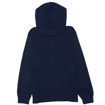 Nike Boys Navy Blue Pullover Hoodie XL 13-15 Years Cotton Blend Logo Hooded