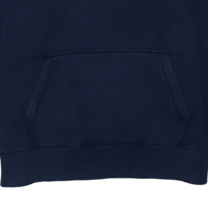 Nike Boys Navy Blue Pullover Hoodie XL 13-15 Years Cotton Blend Logo Hooded