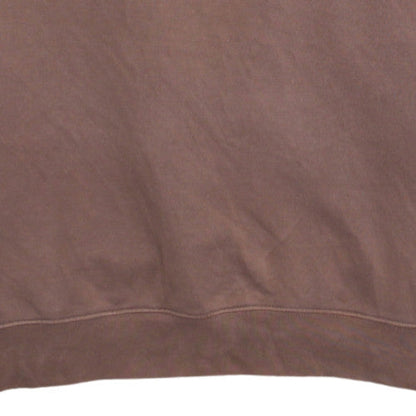 Champion Mens Brown Crew Neck Pullover Sweatshirt Size L