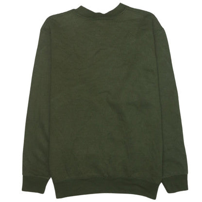 Campbellsville Mens Green USMC Pullover Sweatshirt Size S