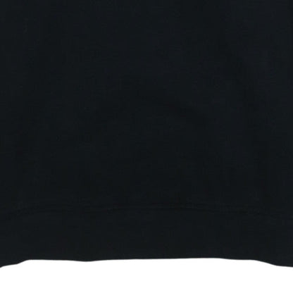 Levi's Men's Black Crew Neck Sweatshirt L Cotton Blend Classic Style
